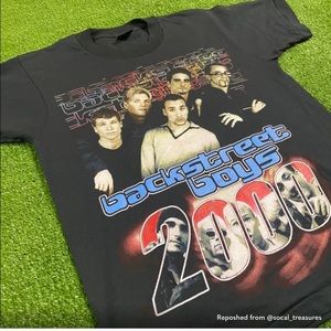 Vintage Y2K Backstreet Boys Tee